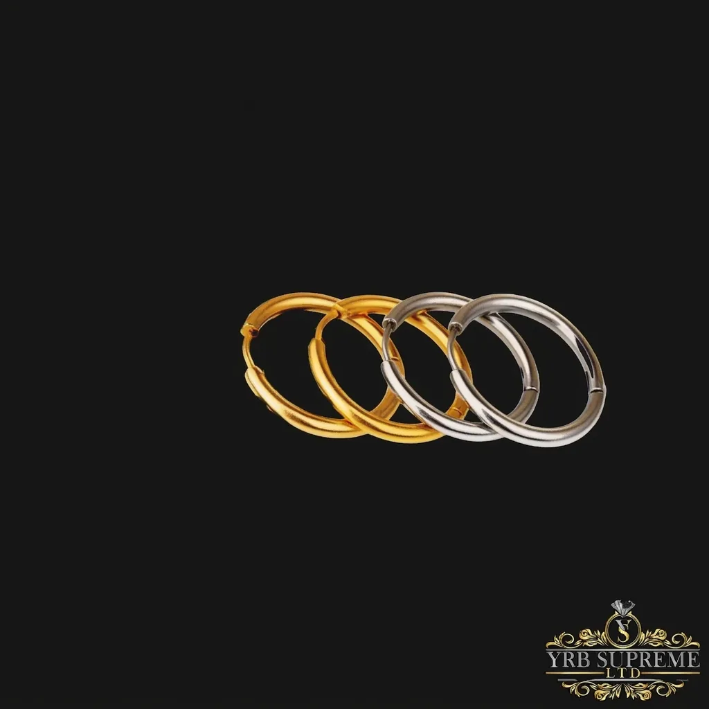 12mm Hoop Earrings