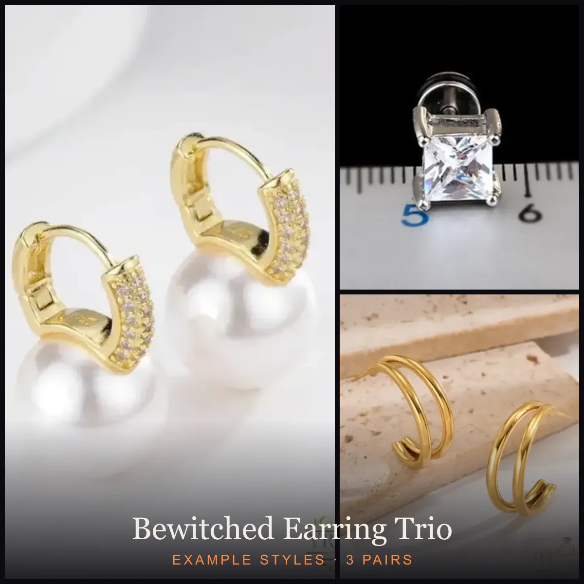 Bewitched Earring Trio