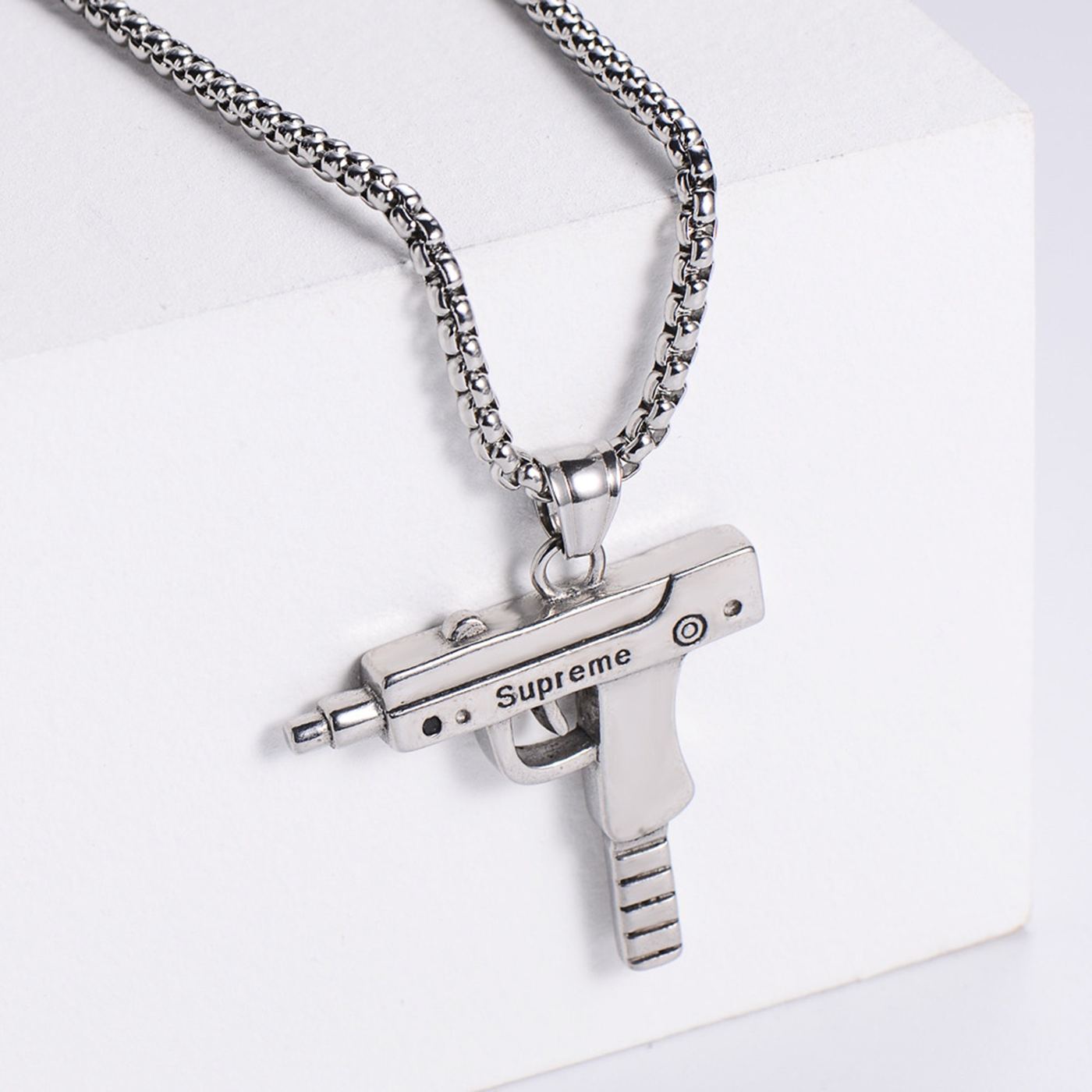 pendant chain, necklace for men, silver chain Mens jewelry, silver pendant, gift for him