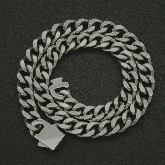 Silver Cuban Link Chain — photo 4