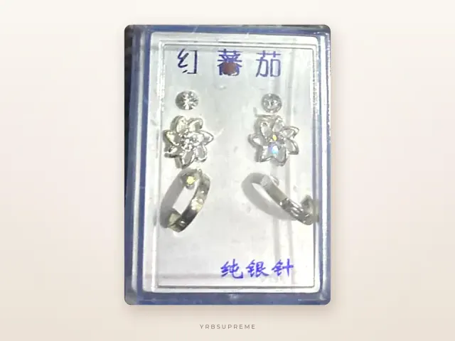 Flower Earring Set (3 Pairs) — photo 6