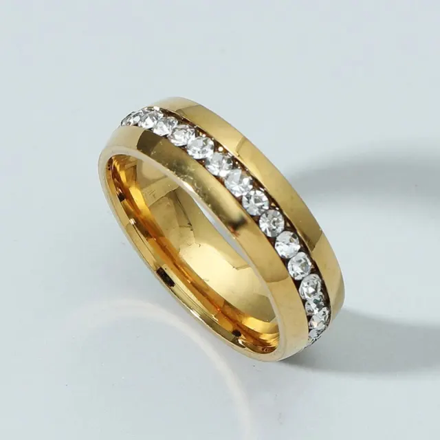 Gold Gemstone Band — photo 3