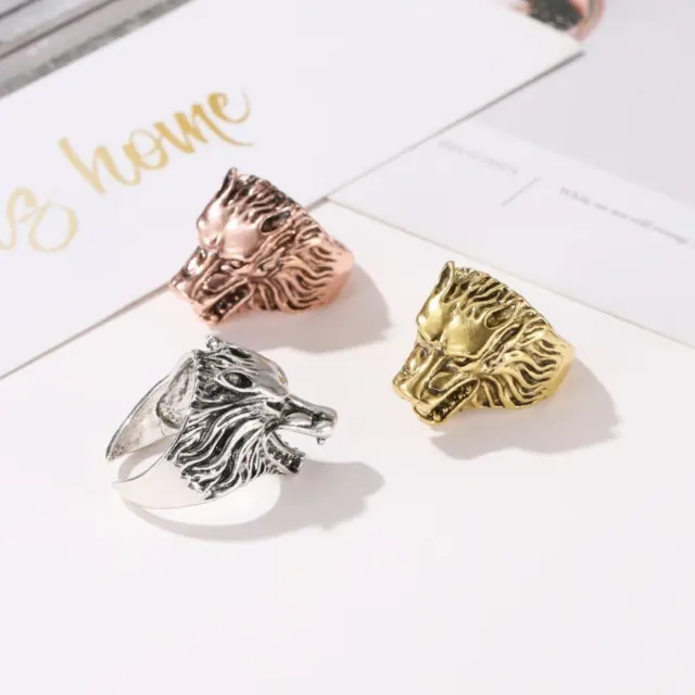 Wolf Signet Ring