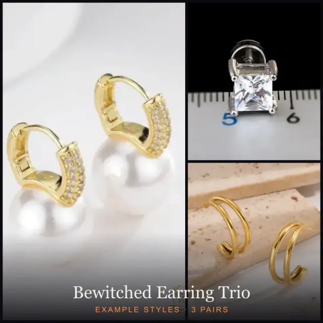 Bewitched Earring Trio