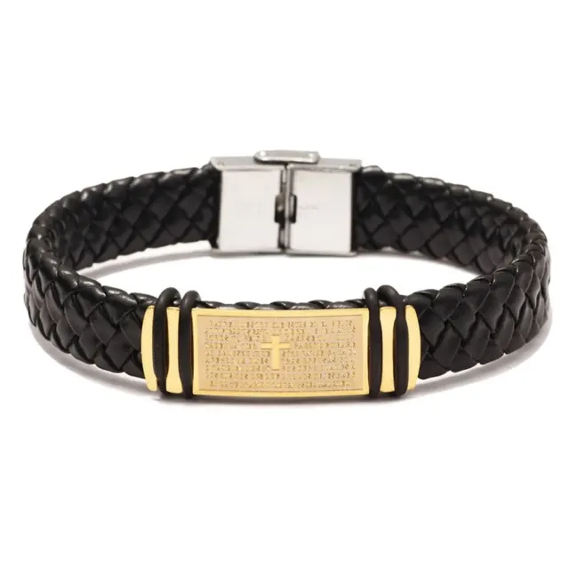 Cross Engraved Bracelet — photo 4