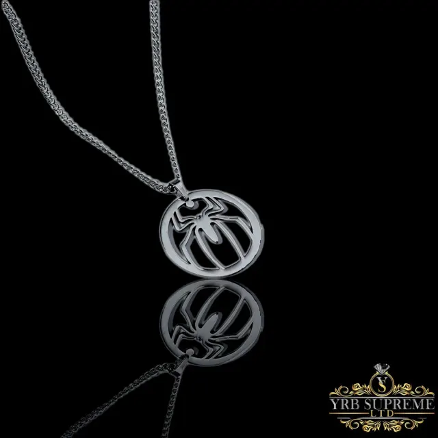 Silver Spider Pendant
