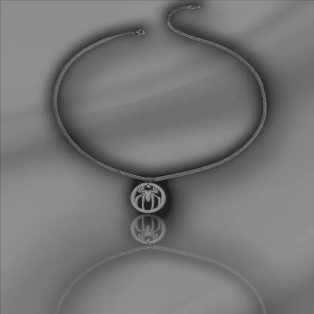 Silver Spider Pendant — photo 4