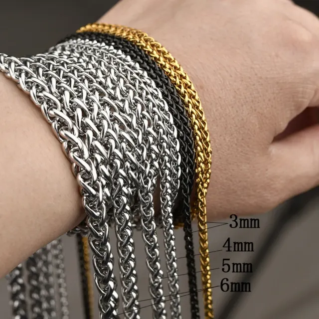 5mm Silver Franco Chain — photo 3