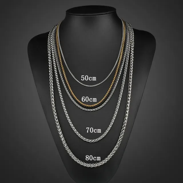 5mm Silver Franco Chain — photo 5