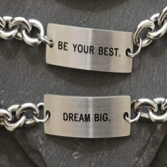 Dream Big Engraved Bracelet — photo 5
