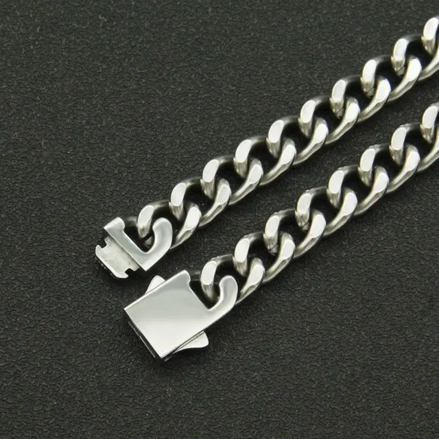 Silver Cuban Bracelet — photo 4