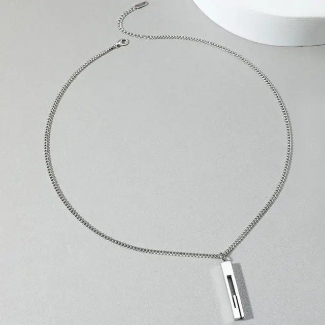 Thin Silver Pendant Chain — photo 3