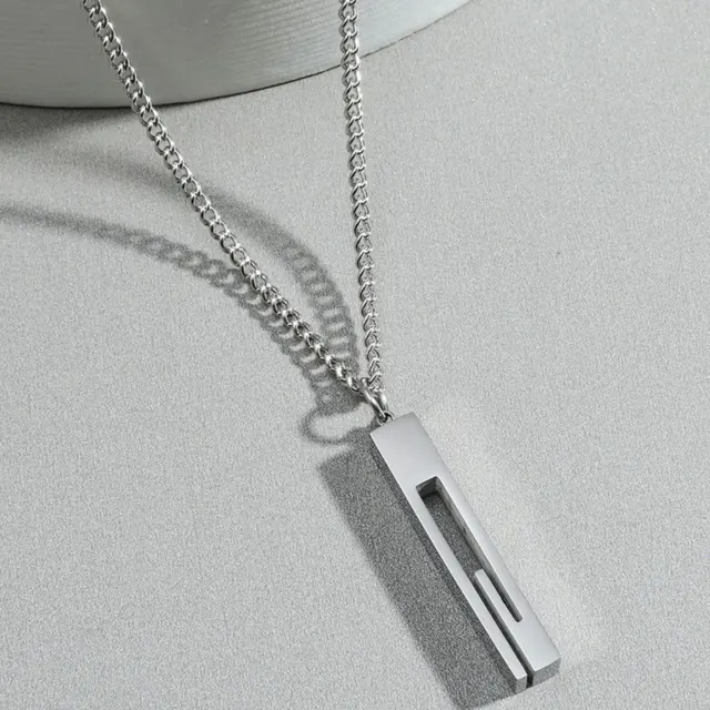 Thin Silver Pendant Chain — photo 4