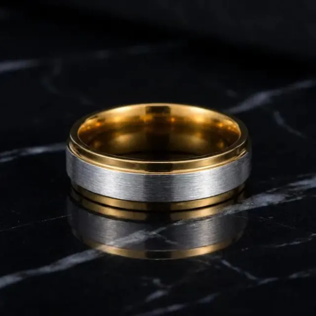 Two-Tone Wedding Band — photo 4