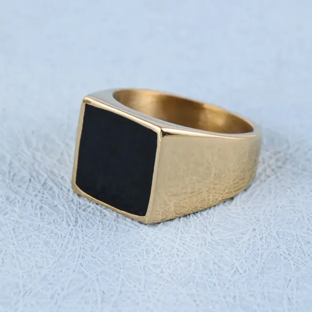 Two-Tone Signet Ring — photo 4