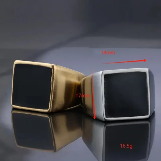 Two-Tone Signet Ring — photo 5
